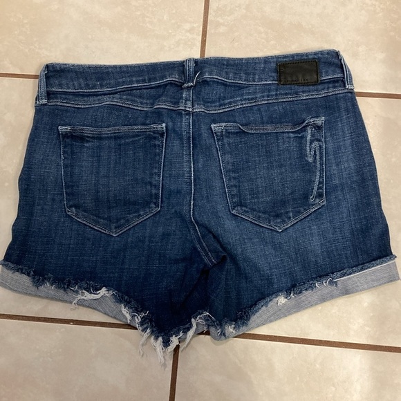 Solo Design Lab Distressed Shorts - Picture 3 of 9